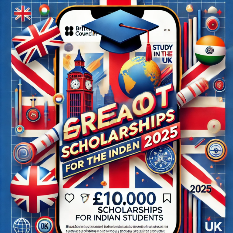 British Council Launches GREAT Scholarships 2025 Worth £10,000 for Indian Students