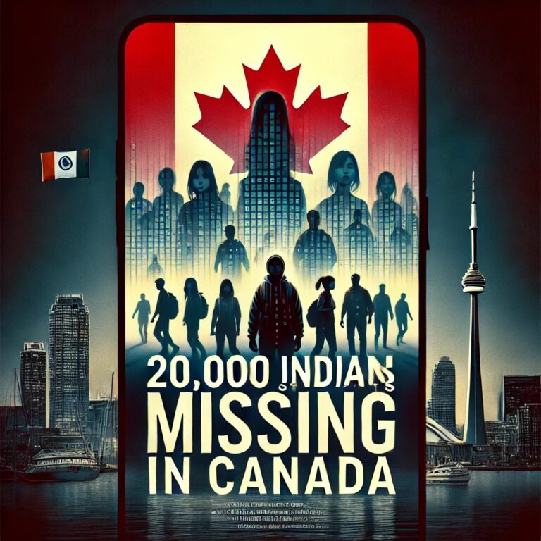20,000 Indian Students Missing in Canada: A Growing Concern