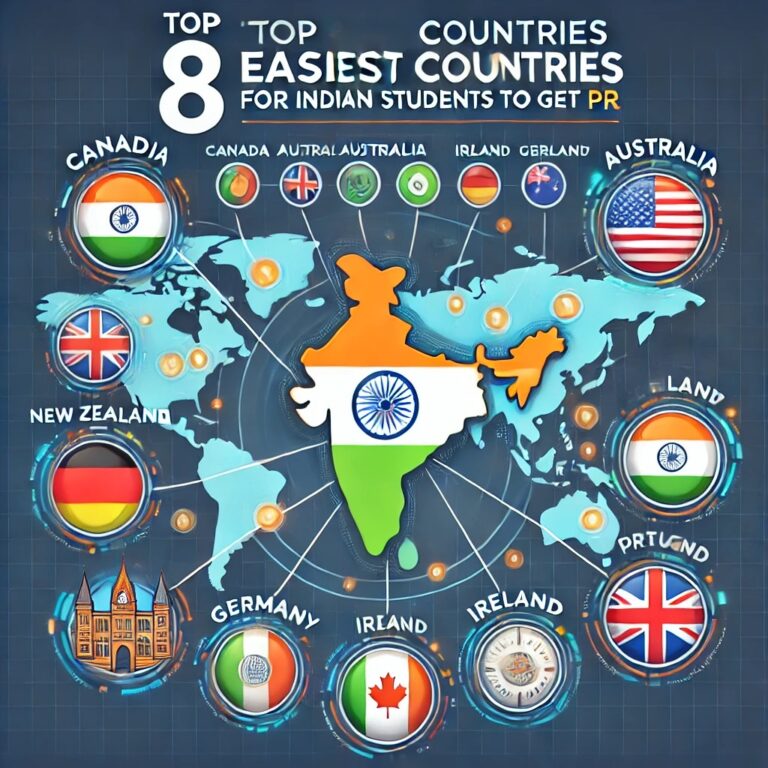 Top 8 Easiest Countries for Indian Students to Get PR